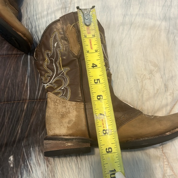 Made in Mexico cowboy boots size 21 / 5.5 US approx. worn a few times. See pics - Picture 8 of 8